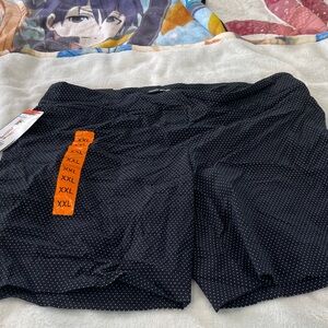 Hilary Radley Black Polka Dot Women's Shorts